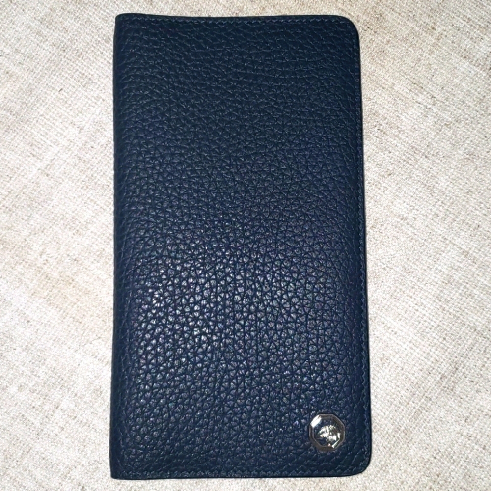 STEFANO RICCHI Handmade Calfskin bifold wallet